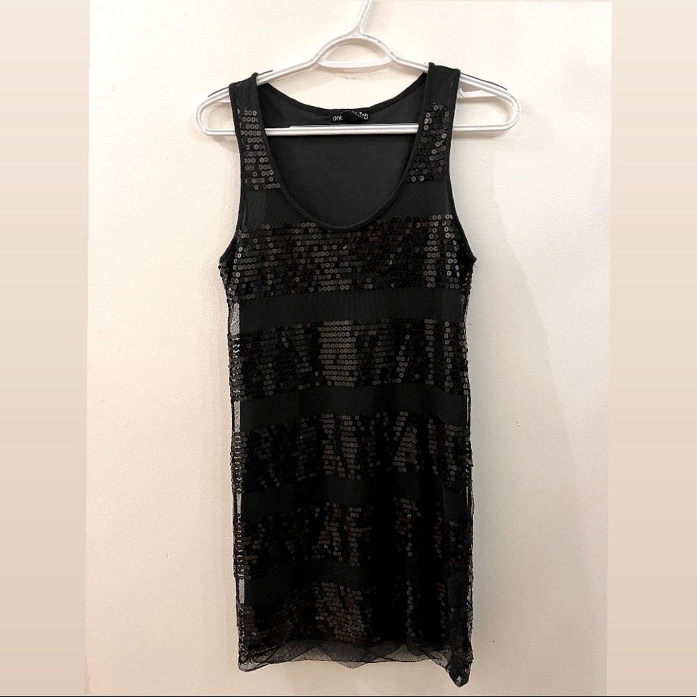 One Clothing Black Cocktail Dress